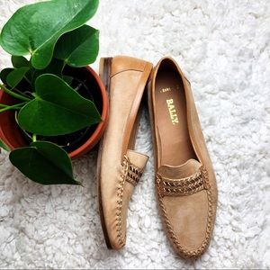 Bally Mens Brown Suede Cannes Italian leather